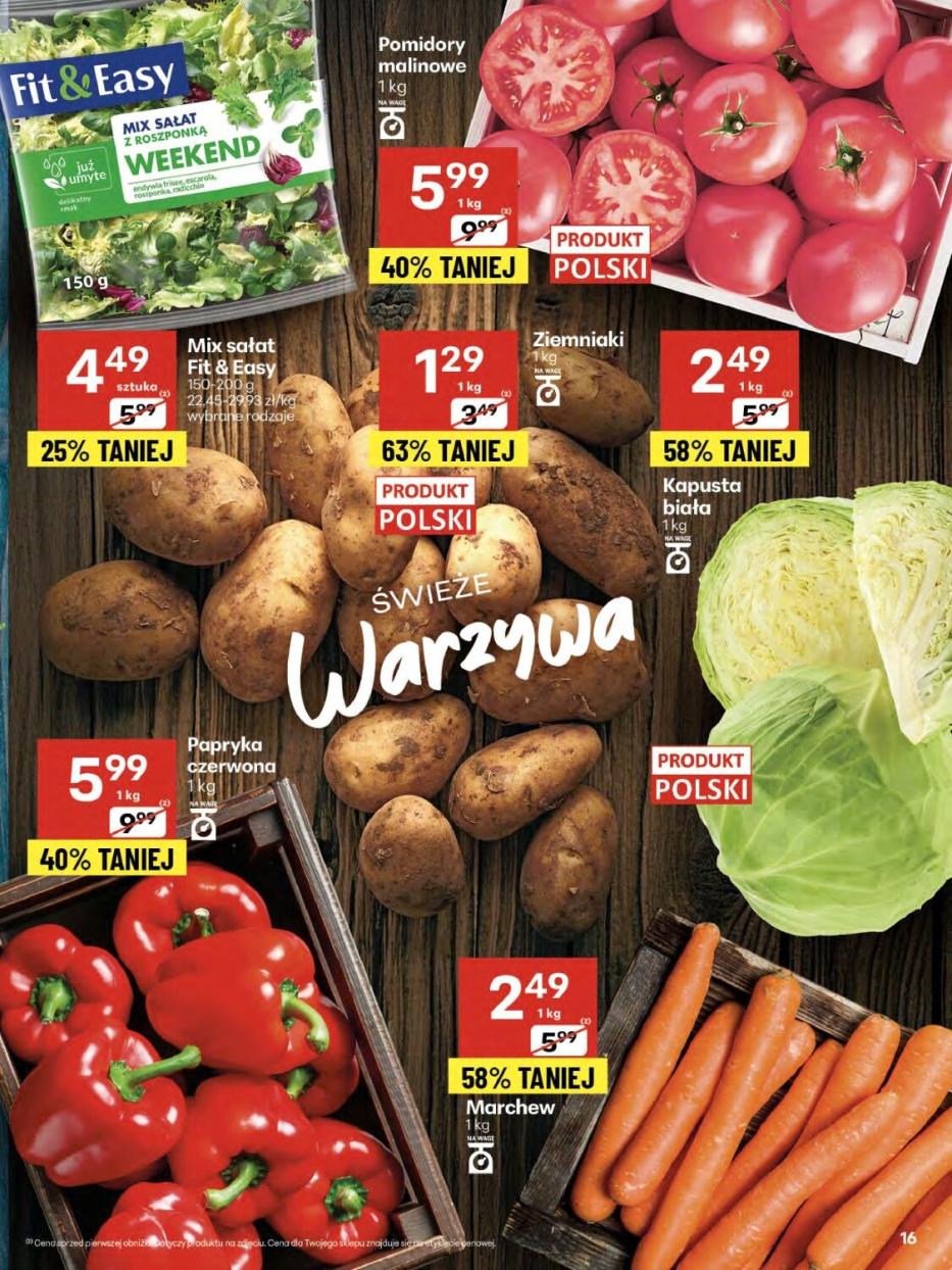 Gazetka promocyjna Delikatesy Centrum str. 16