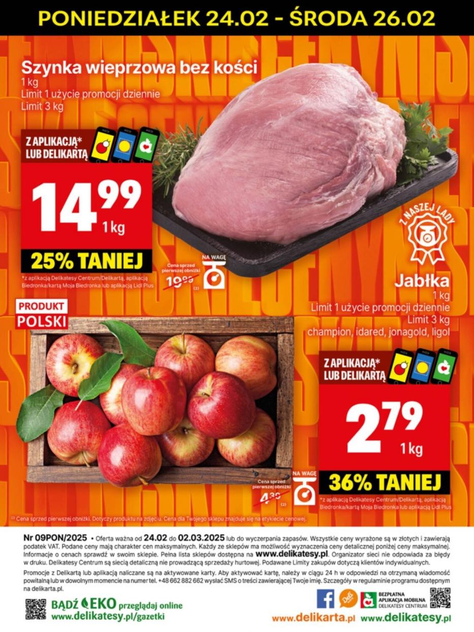 Gazetka promocyjna Delikatesy Centrum str. 38