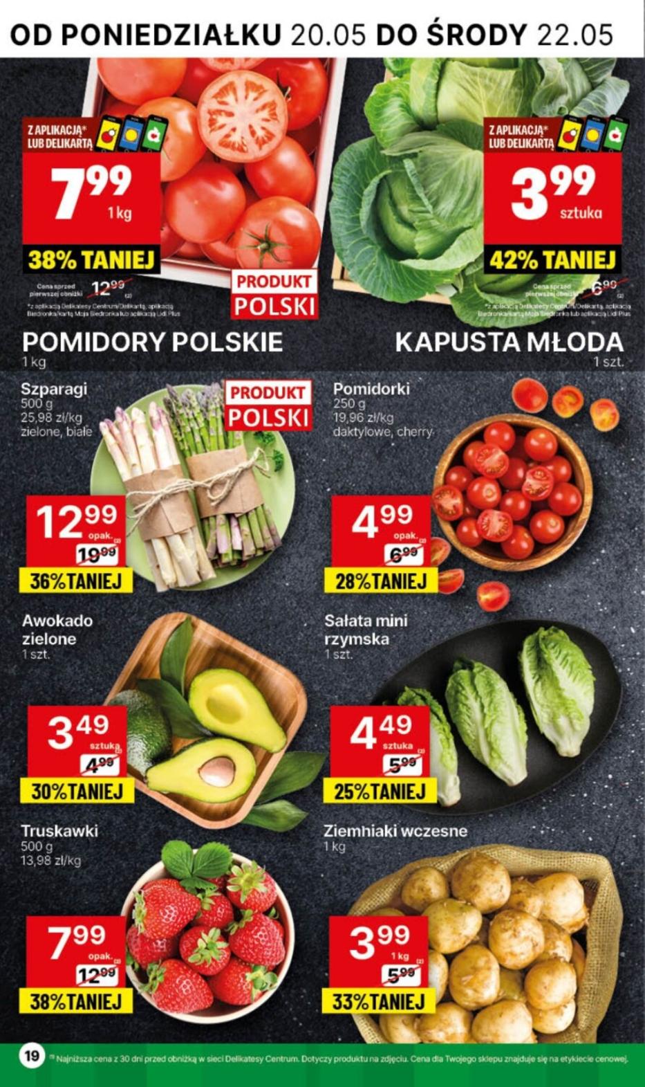 Gazetka promocyjna Delikatesy Centrum str. 19