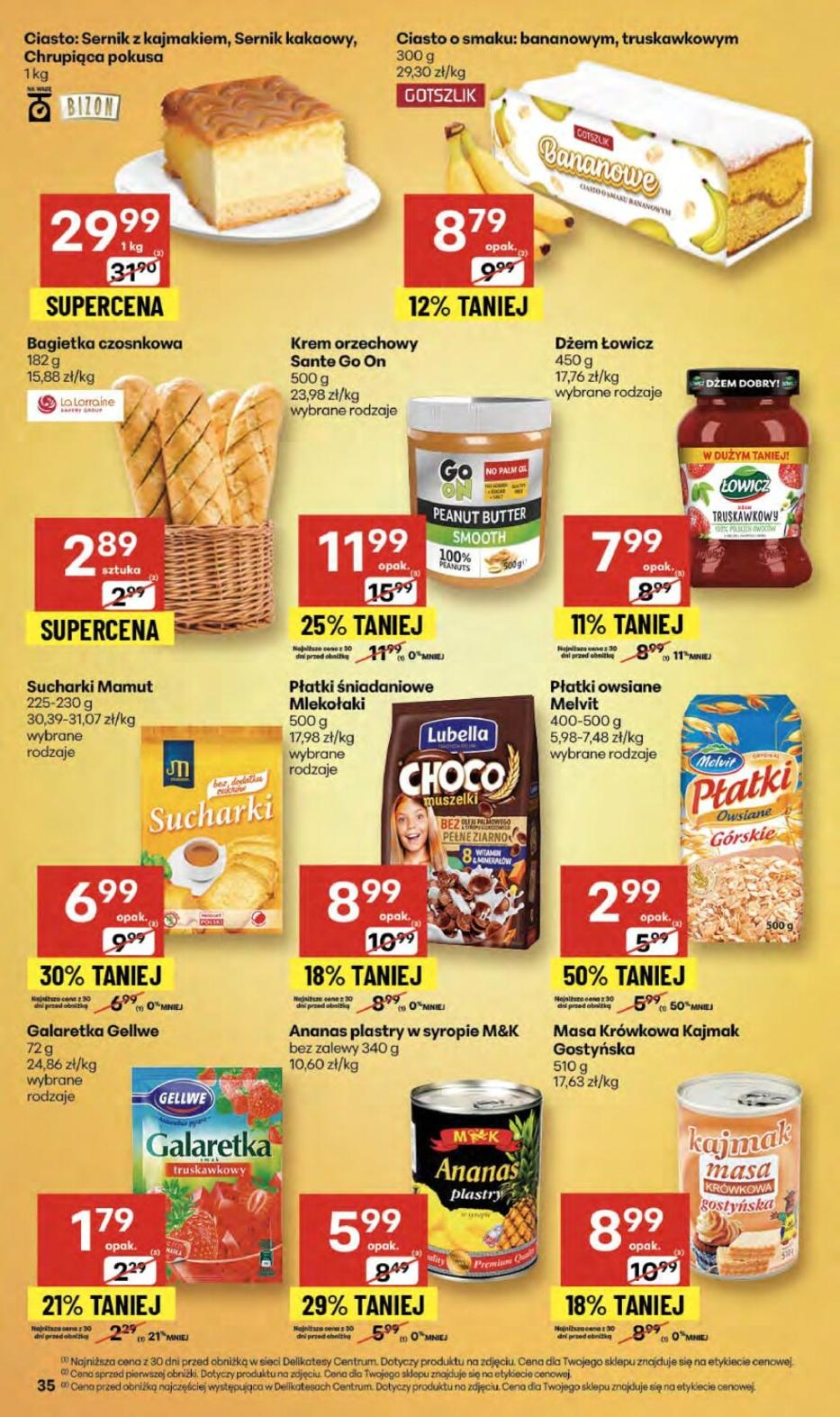 Gazetka promocyjna Delikatesy Centrum str. 35