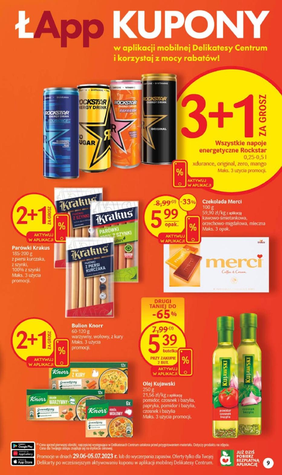 Gazetka promocyjna Delikatesy Centrum str. 9