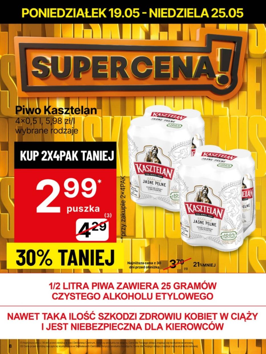 Gazetka promocyjna Delikatesy Centrum str. 8