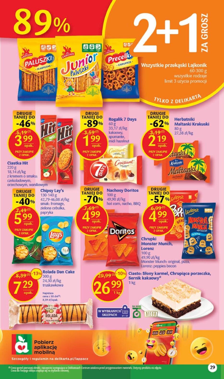 Gazetka promocyjna Delikatesy Centrum str. 29