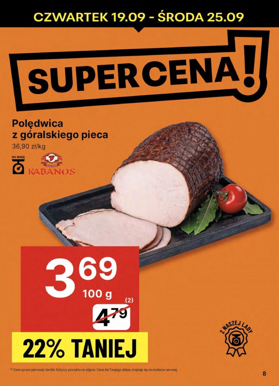 Gazetka promocyjna Delikatesy Centrum str. 8