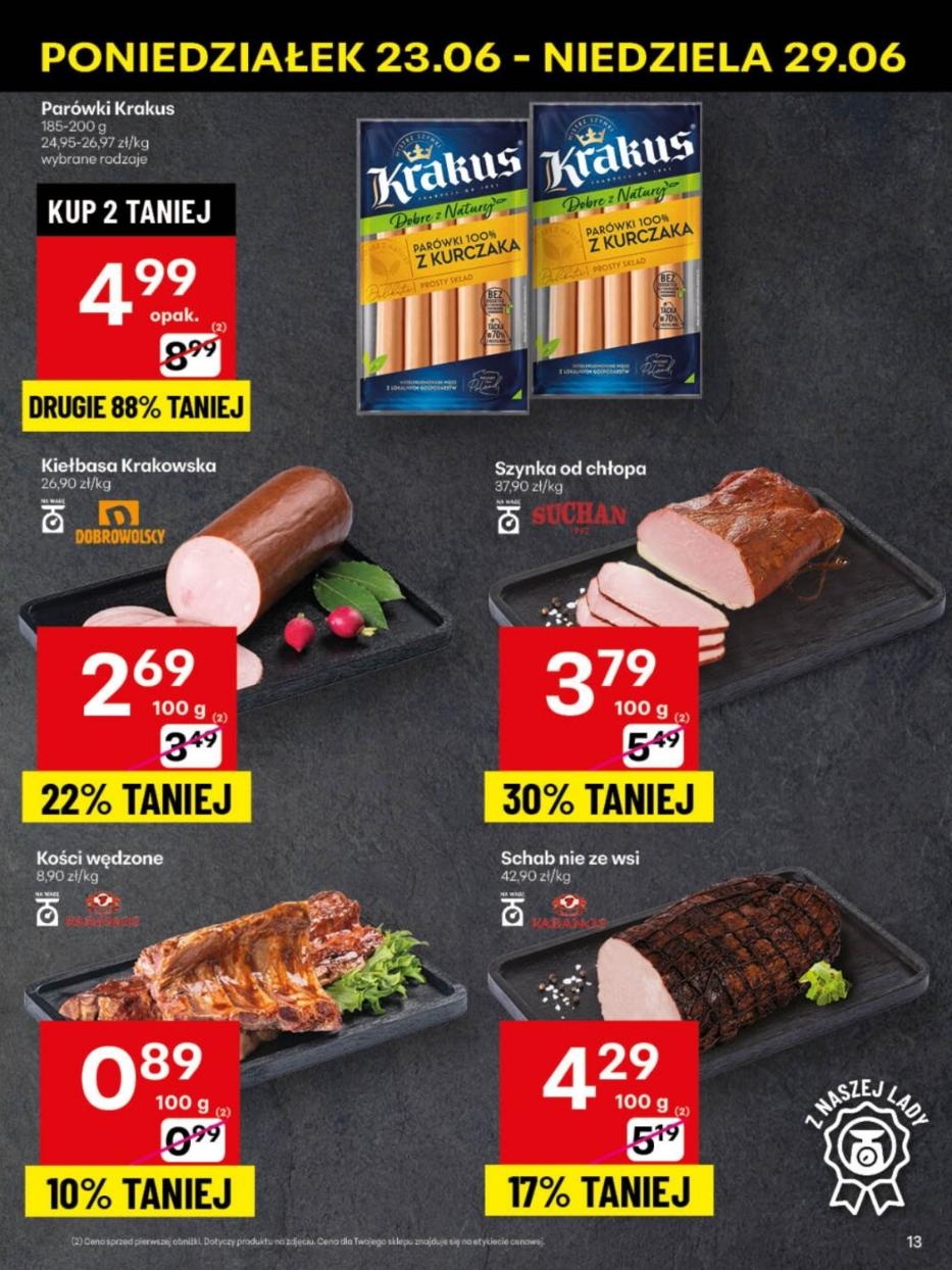 Gazetka promocyjna Delikatesy Centrum str. 13