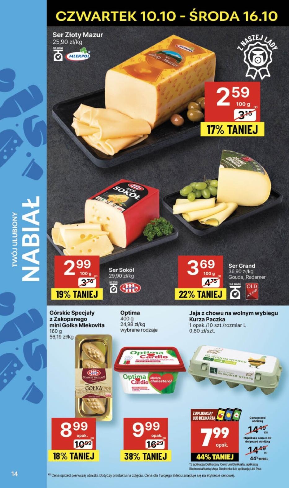 Gazetka promocyjna Delikatesy Centrum str. 14