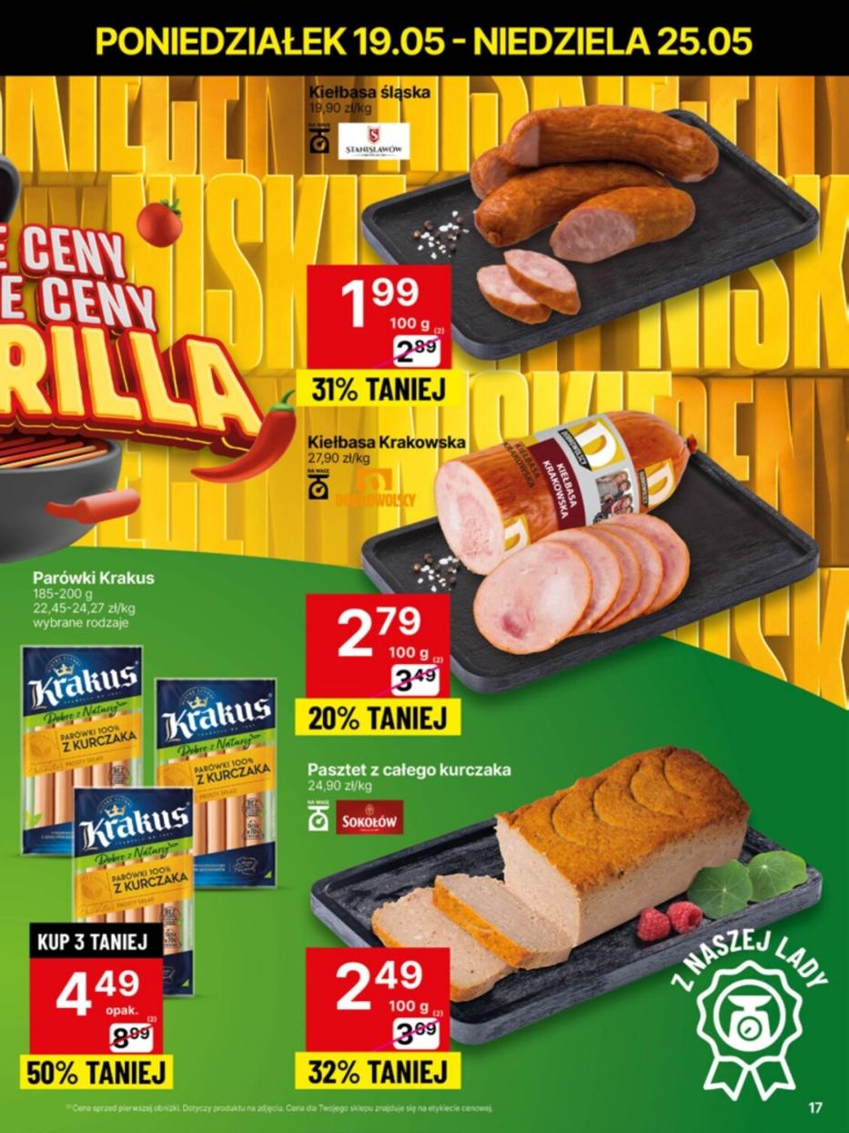 Gazetka promocyjna Delikatesy Centrum str. 17