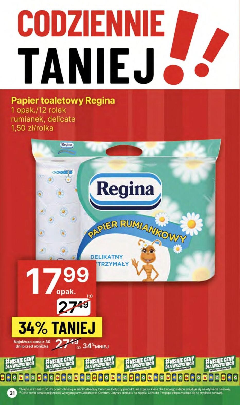 Gazetka promocyjna Delikatesy Centrum str. 31