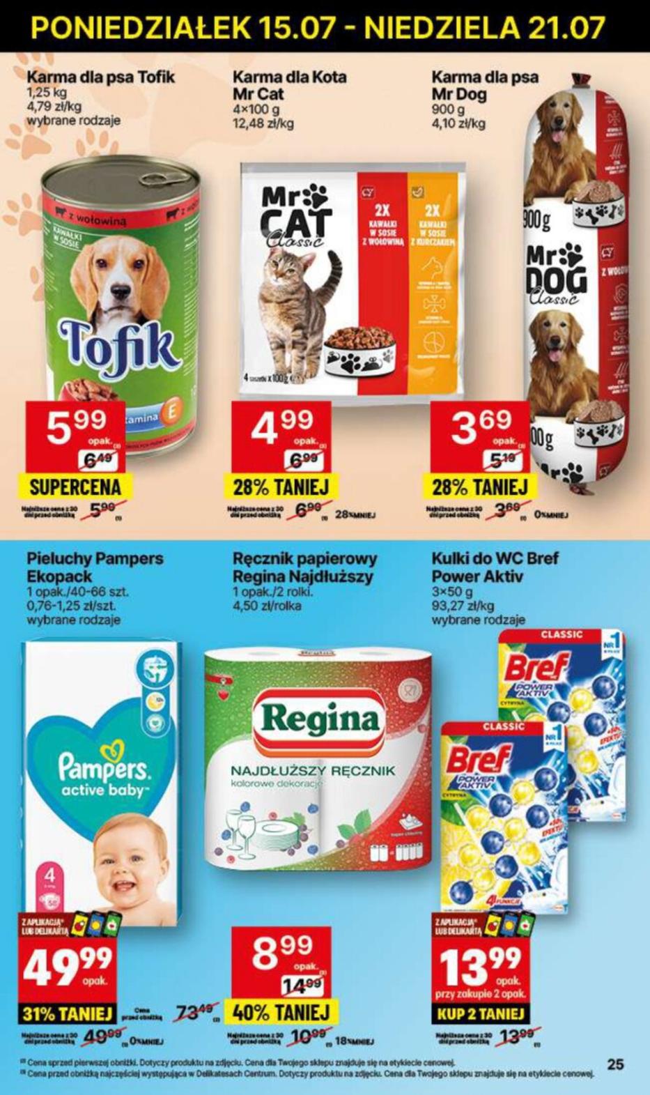 Gazetka promocyjna Delikatesy Centrum str. 25