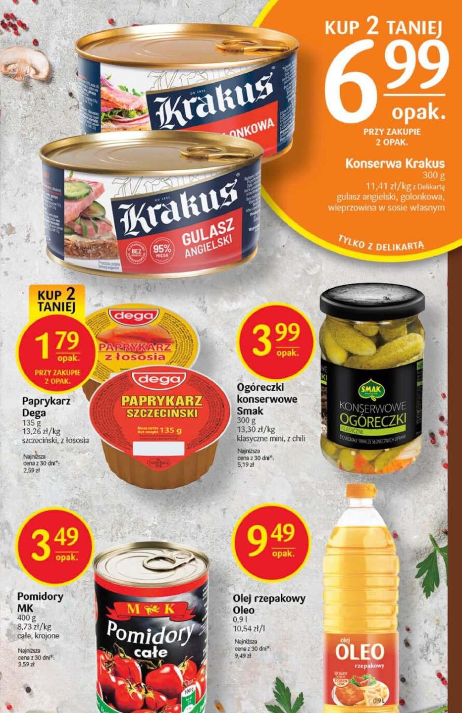 Gazetka promocyjna Delikatesy Centrum str. 21