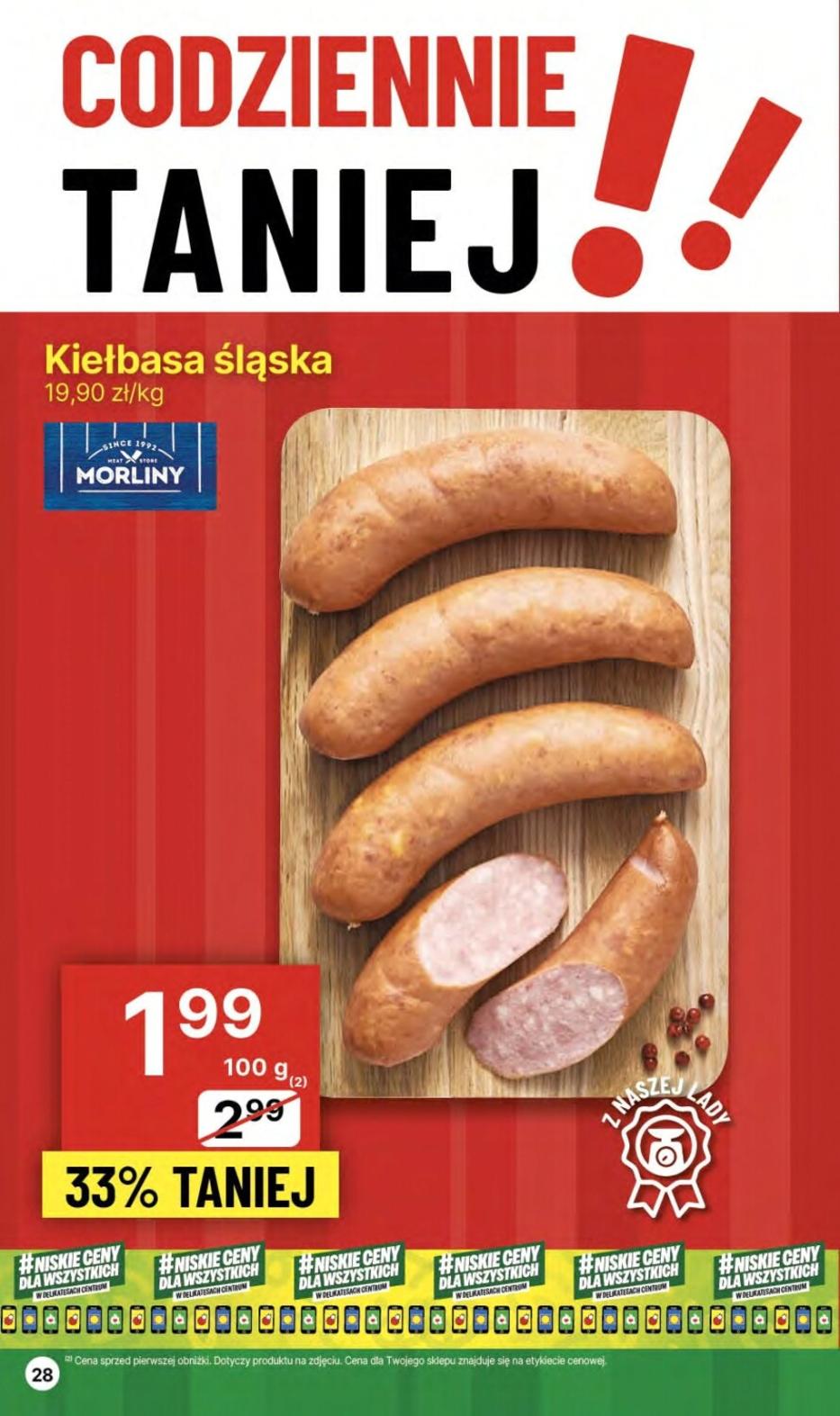 Gazetka promocyjna Delikatesy Centrum str. 28