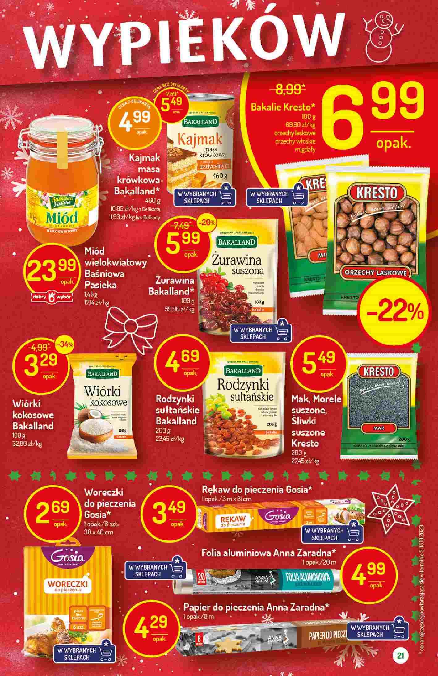 Gazetka promocyjna Delikatesy Centrum str. 21