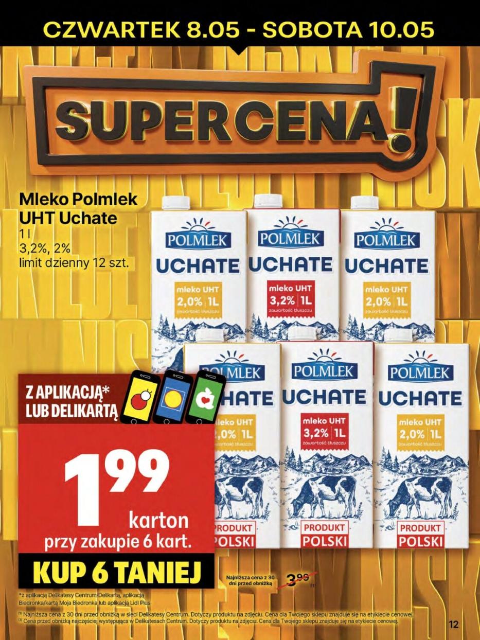 Gazetka promocyjna Delikatesy Centrum str. 12