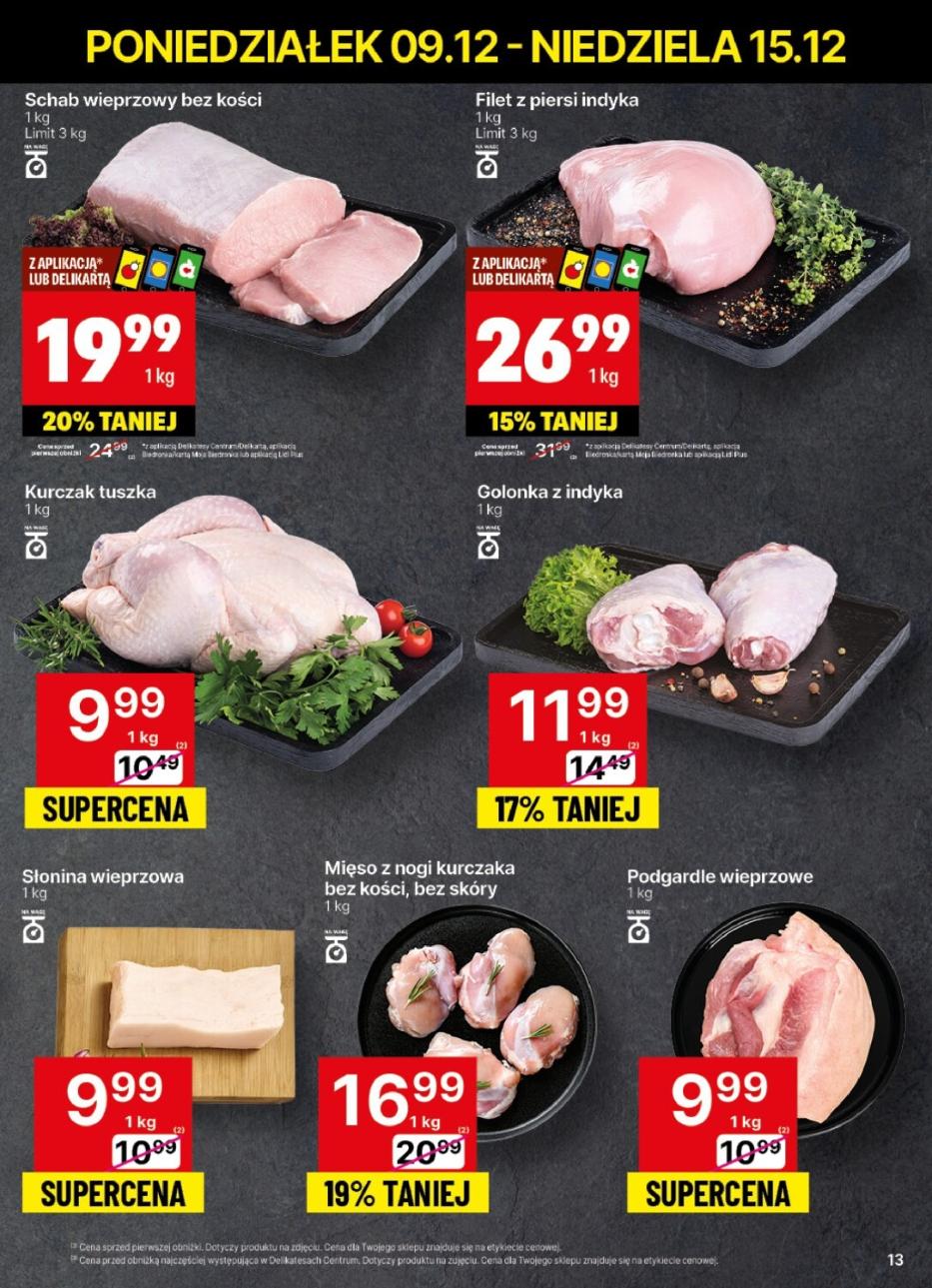 Gazetka promocyjna Delikatesy Centrum str. 13