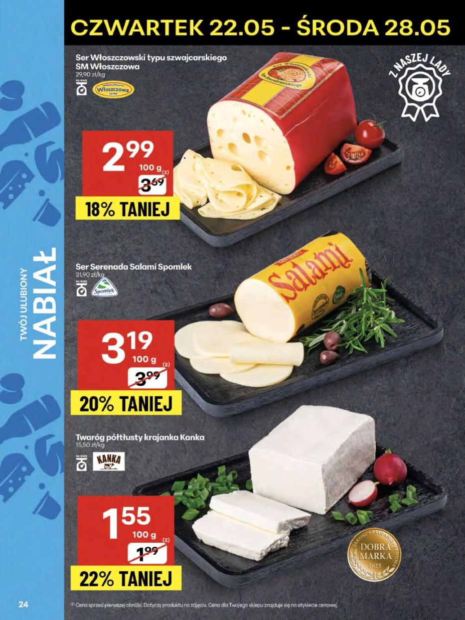 Gazetka promocyjna Delikatesy Centrum str. 24