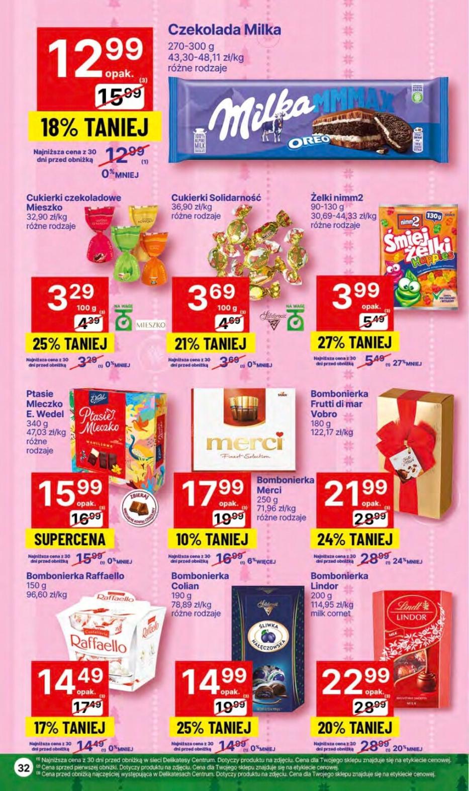 Gazetka promocyjna Delikatesy Centrum str. 32