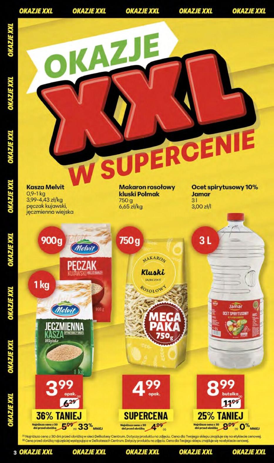 Gazetka promocyjna Delikatesy Centrum str. 3
