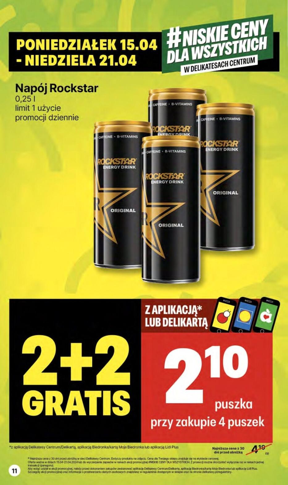 Gazetka promocyjna Delikatesy Centrum str. 11