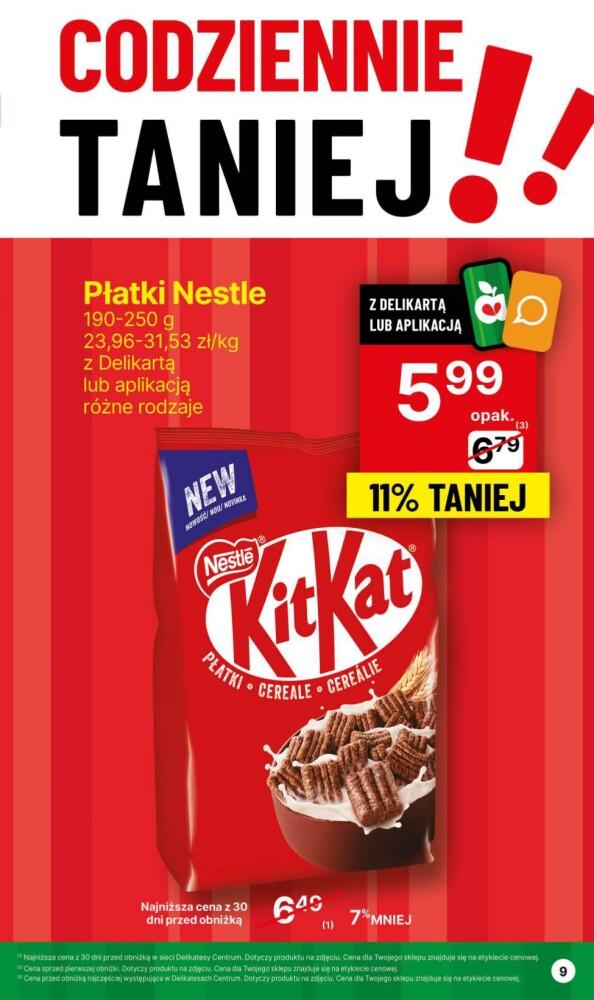 Gazetka promocyjna Delikatesy Centrum str. 9