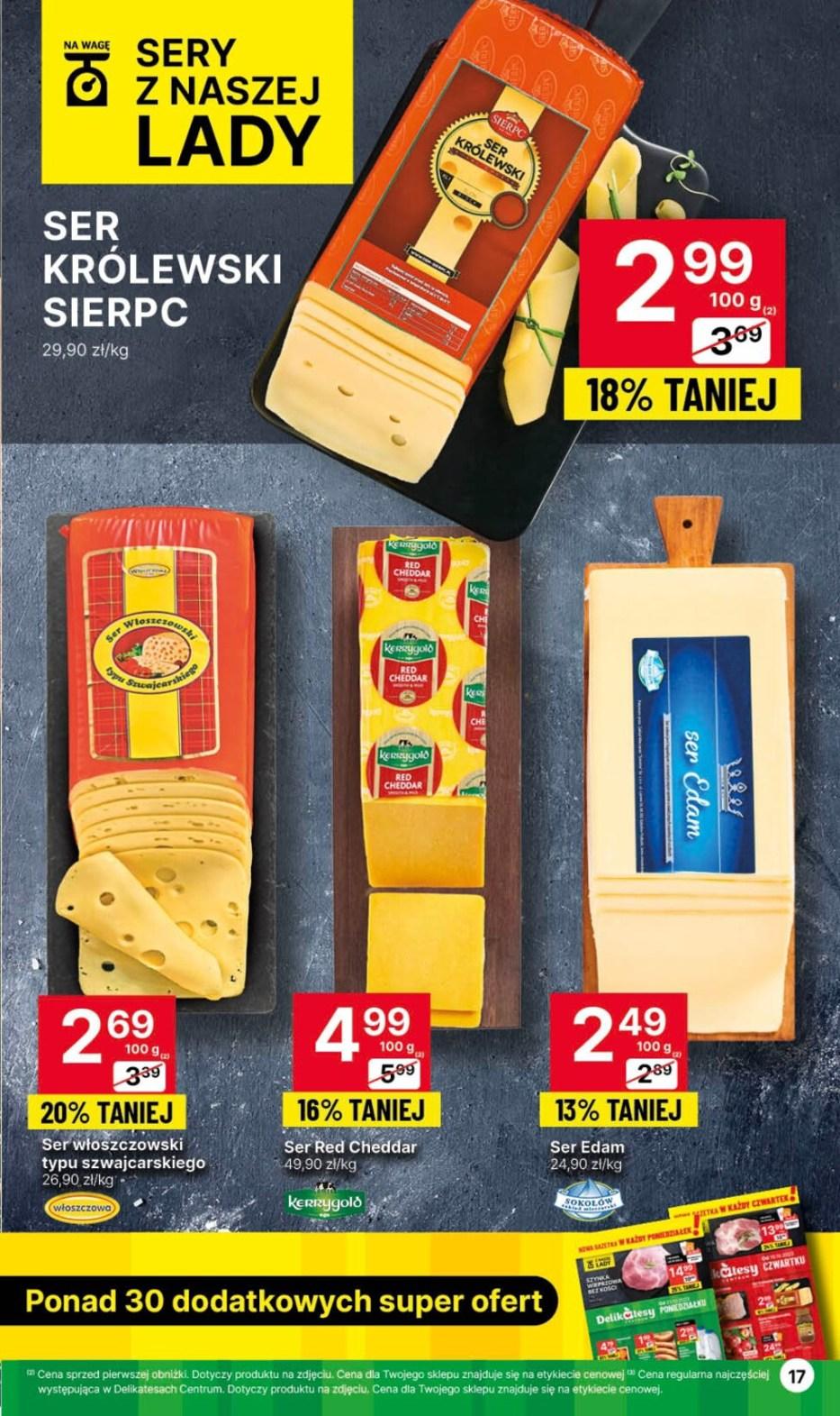 Gazetka promocyjna Delikatesy Centrum str. 17