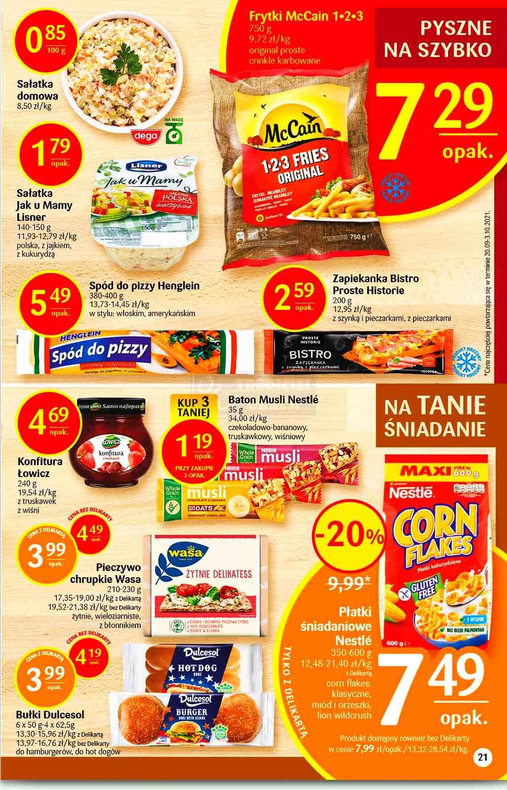 Gazetka promocyjna Delikatesy Centrum str. 21