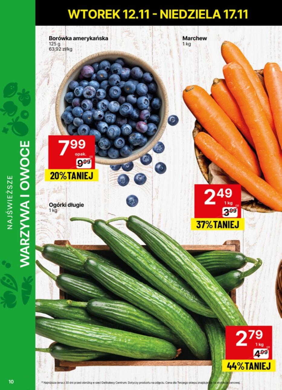 Gazetka promocyjna Delikatesy Centrum str. 10