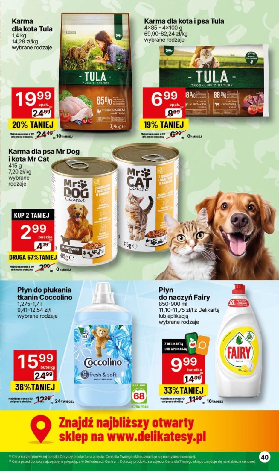 Gazetka promocyjna Delikatesy Centrum str. 40