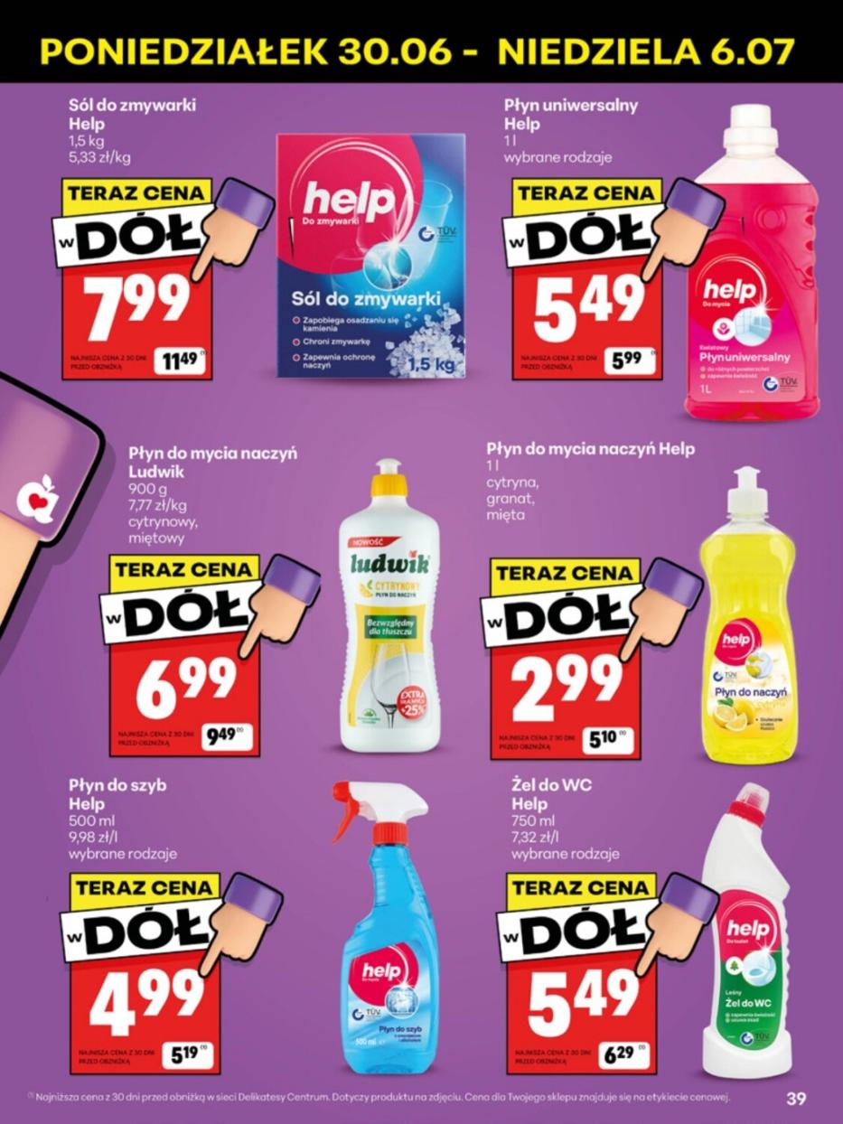 Gazetka promocyjna Delikatesy Centrum str. 39