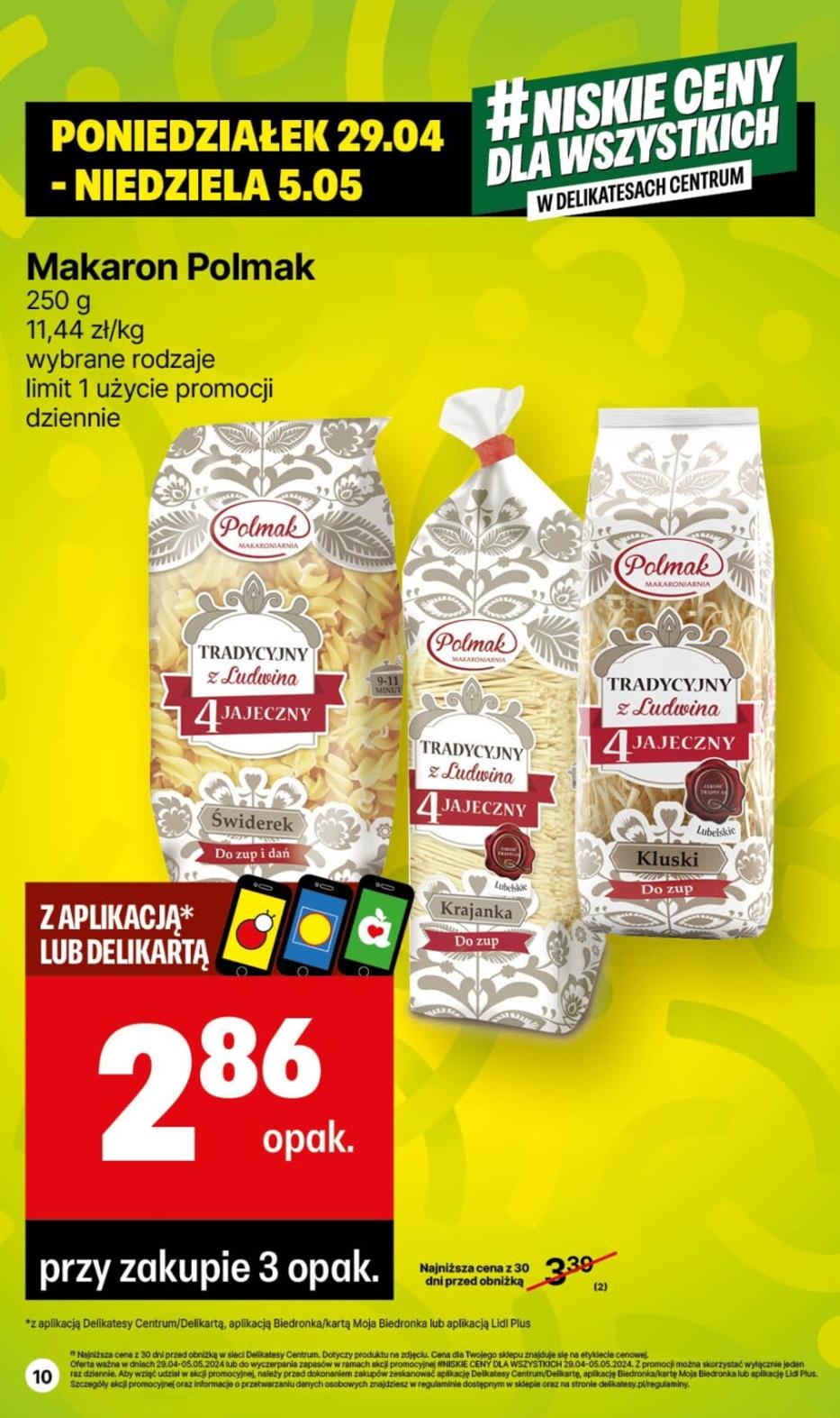 Gazetka promocyjna Delikatesy Centrum str. 10