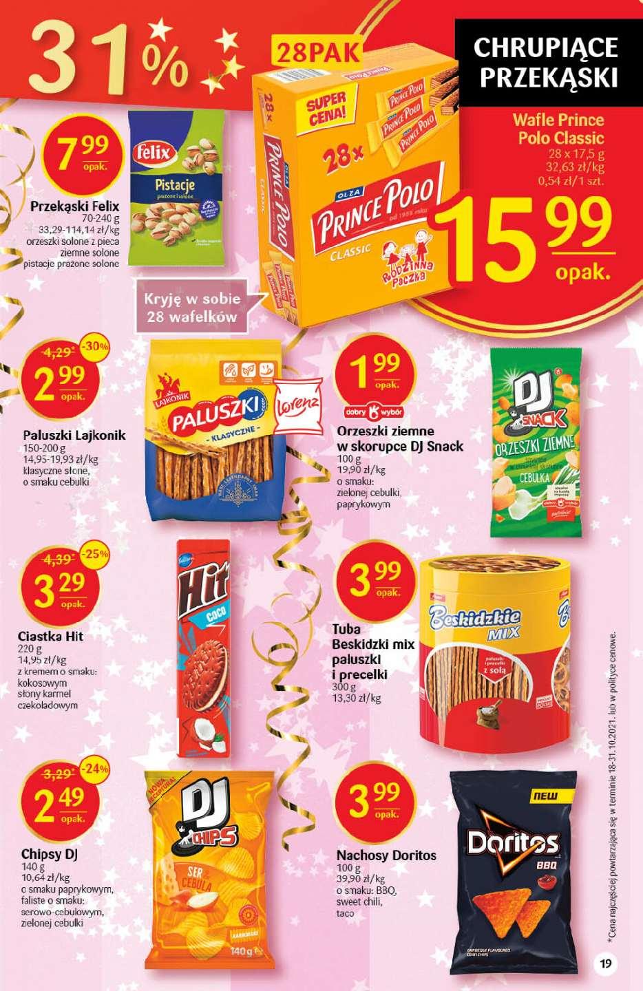 Gazetka promocyjna Delikatesy Centrum str. 19