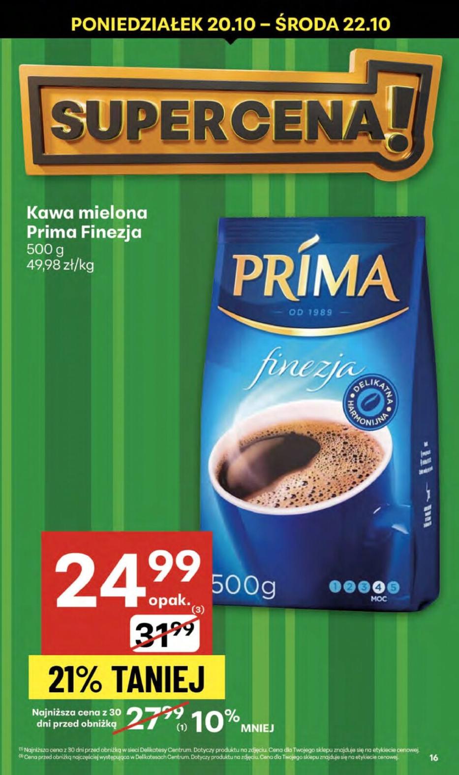 Gazetka promocyjna Delikatesy Centrum str. 16