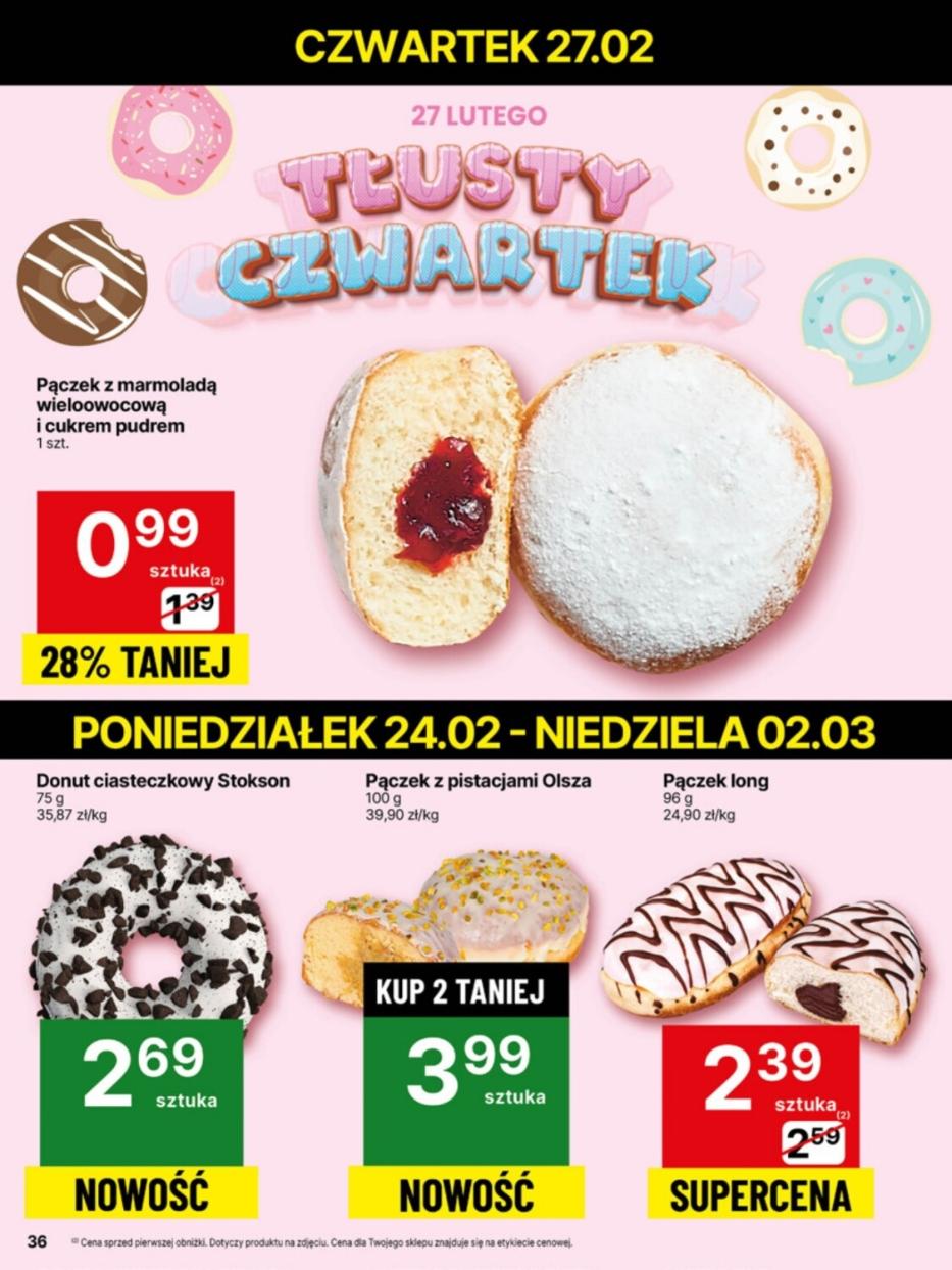 Gazetka promocyjna Delikatesy Centrum str. 36
