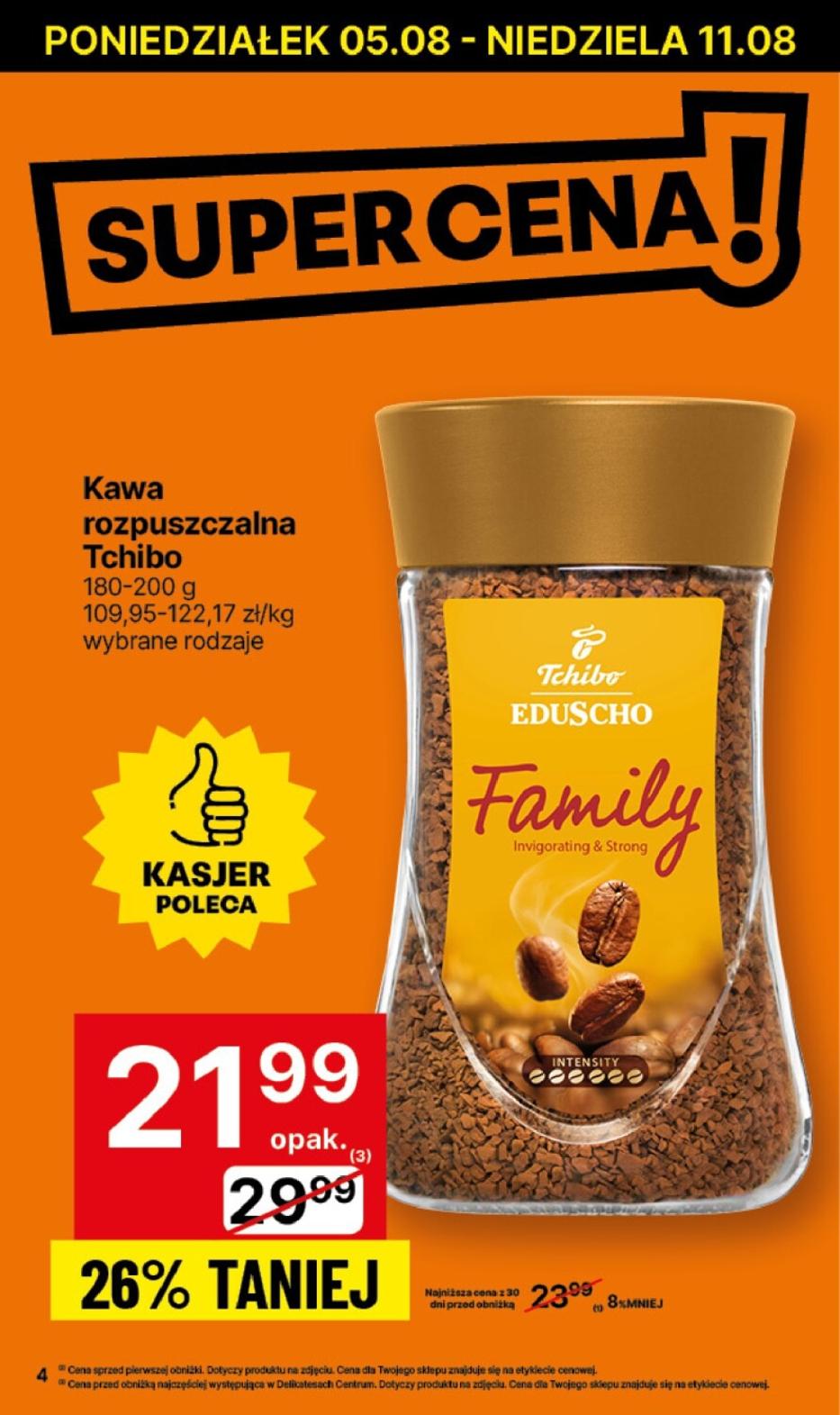 Gazetka promocyjna Delikatesy Centrum str. 4