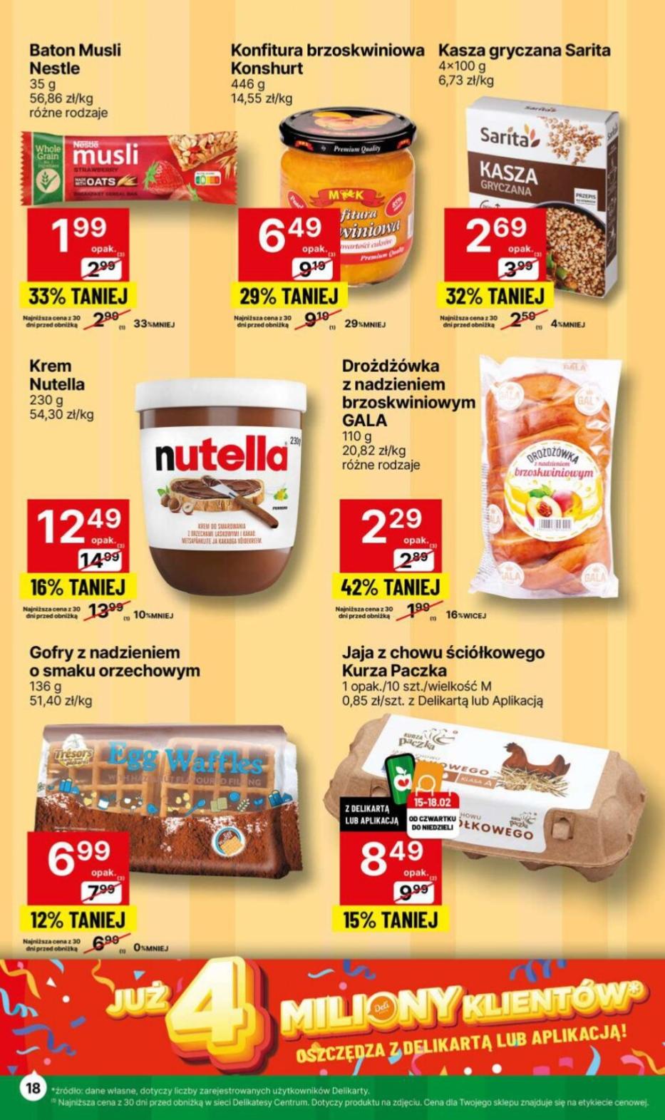 Gazetka promocyjna Delikatesy Centrum str. 18