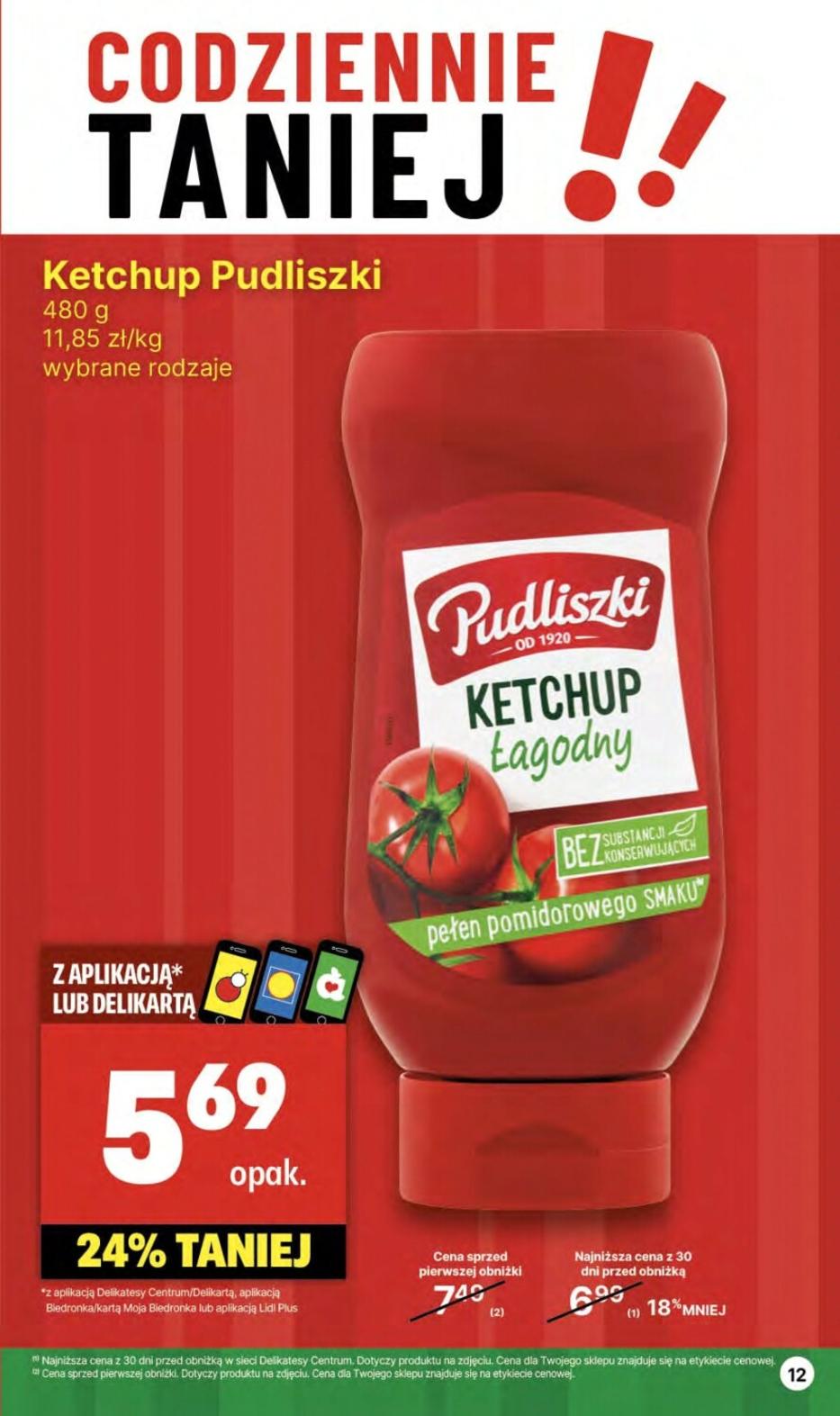 Gazetka promocyjna Delikatesy Centrum str. 12