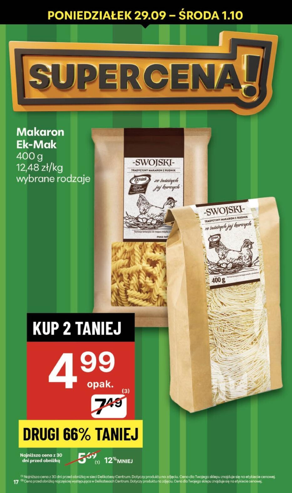 Gazetka promocyjna Delikatesy Centrum str. 17