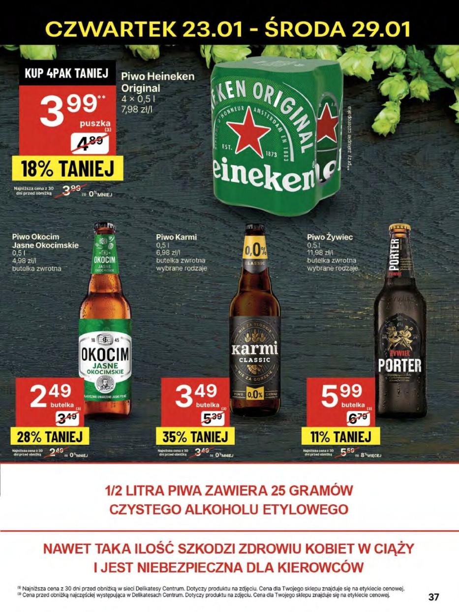 Gazetka promocyjna Delikatesy Centrum str. 37