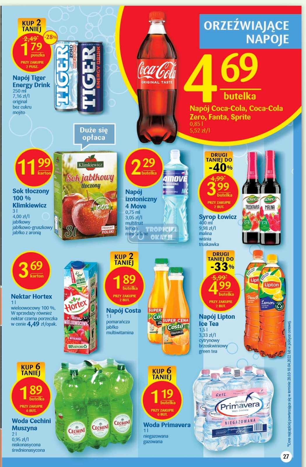 Gazetka promocyjna Delikatesy Centrum str. 27