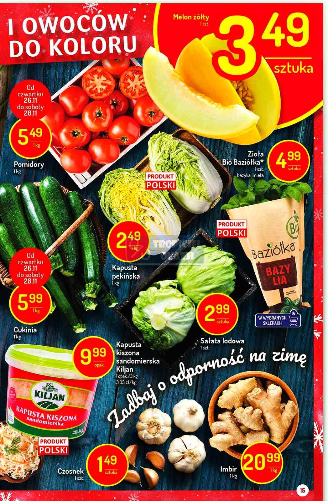 Gazetka promocyjna Delikatesy Centrum str. 15