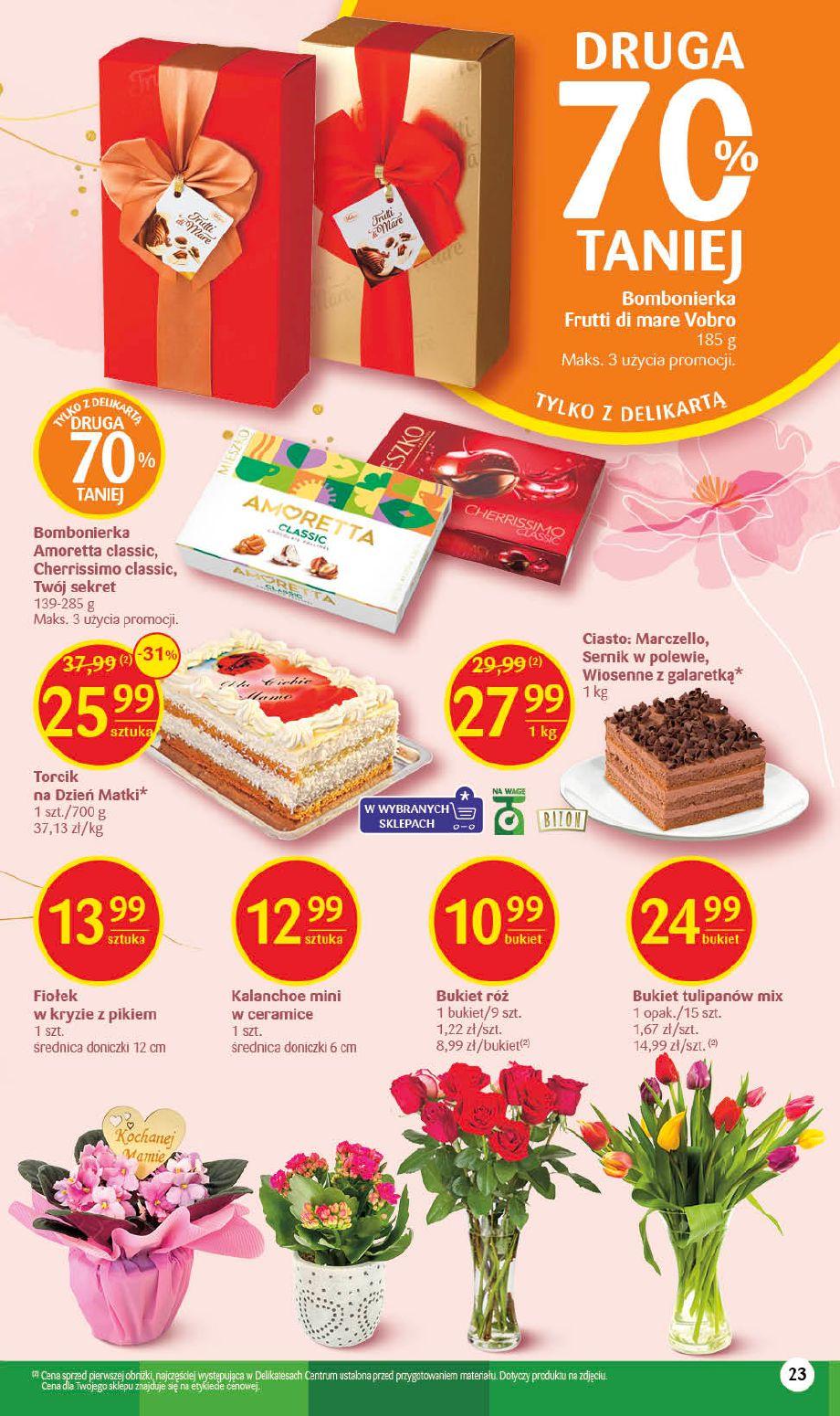 Gazetka promocyjna Delikatesy Centrum str. 23