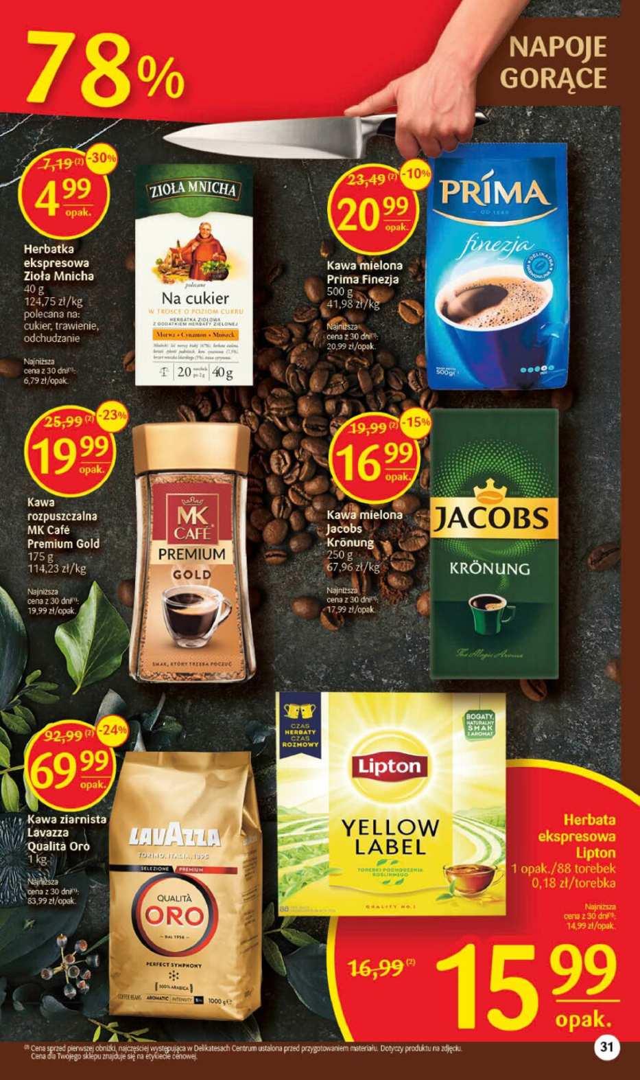 Gazetka promocyjna Delikatesy Centrum str. 31