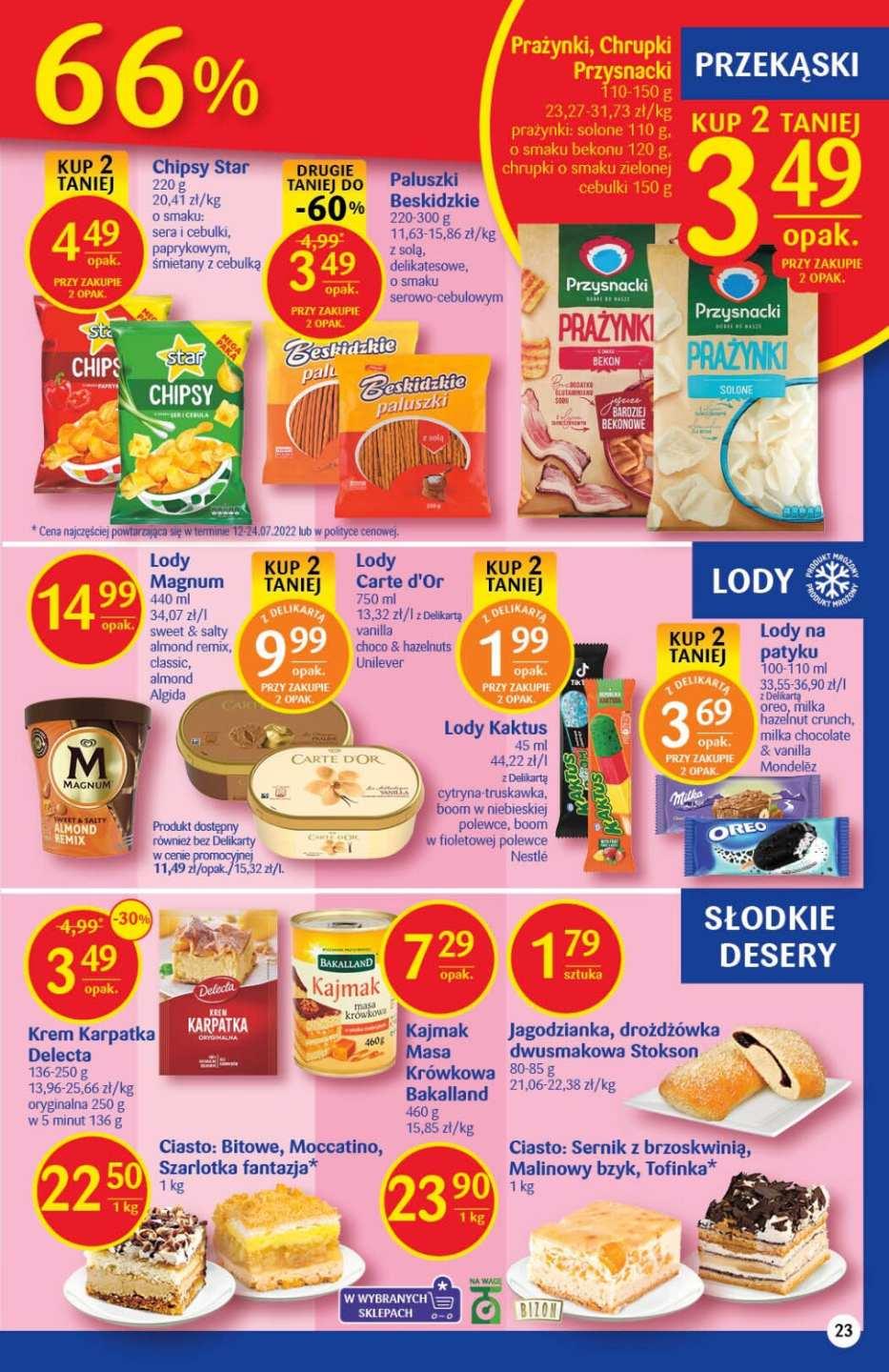 Gazetka promocyjna Delikatesy Centrum str. 23