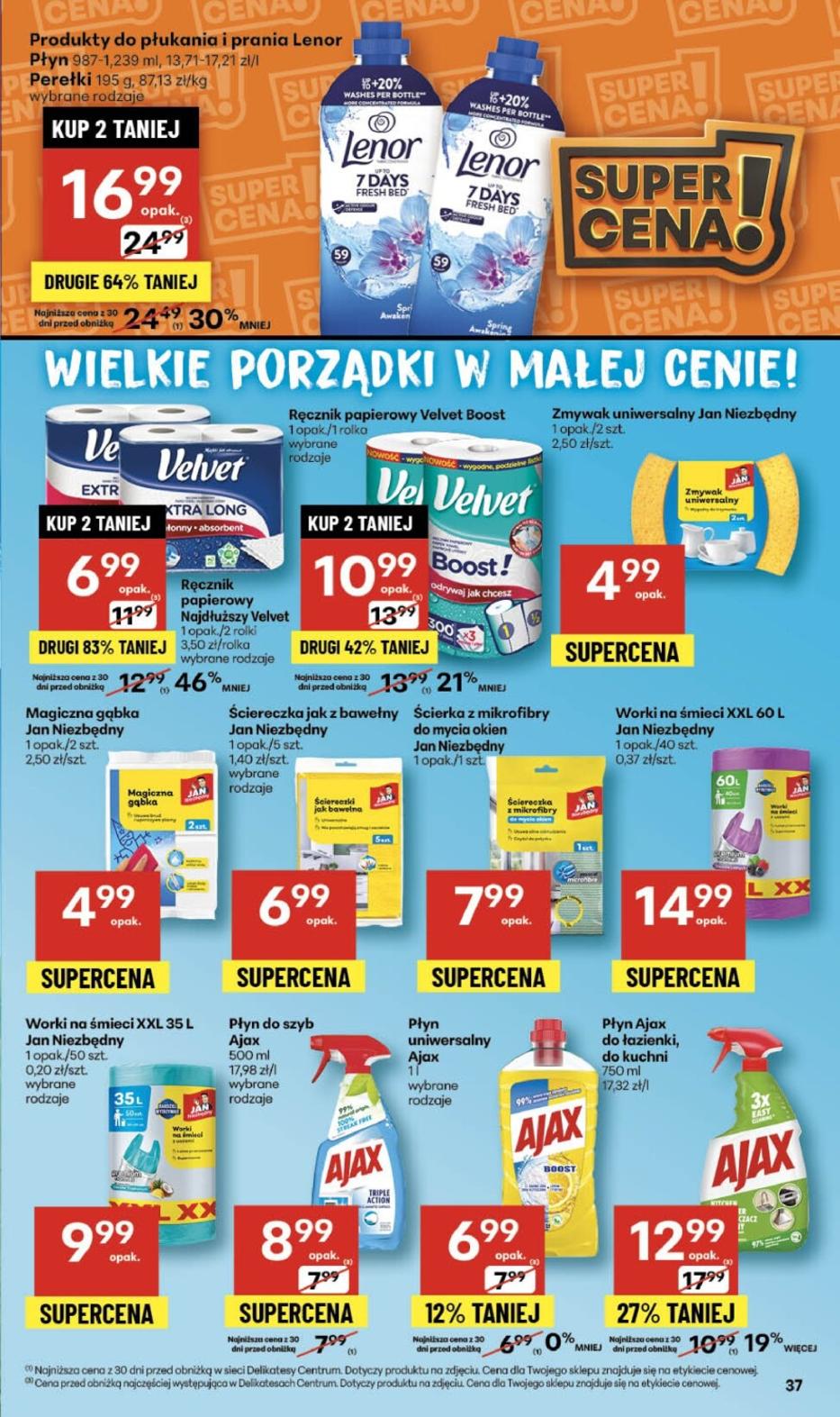 Gazetka promocyjna Delikatesy Centrum str. 37