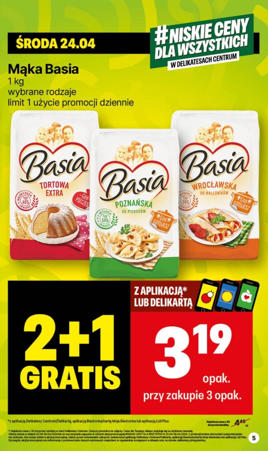 Gazetka promocyjna Delikatesy Centrum str. 5