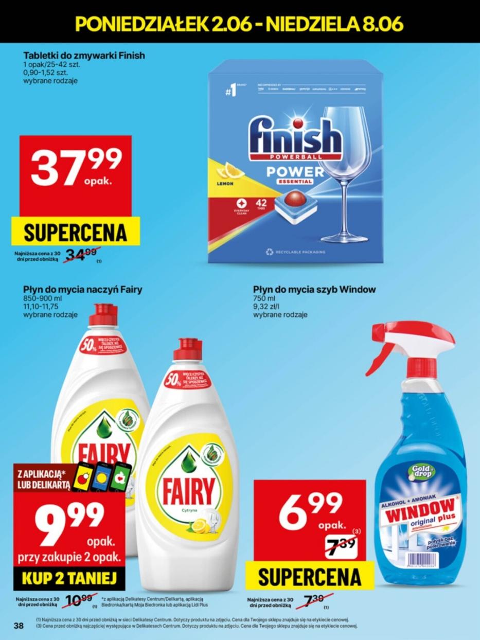 Gazetka promocyjna Delikatesy Centrum str. 38