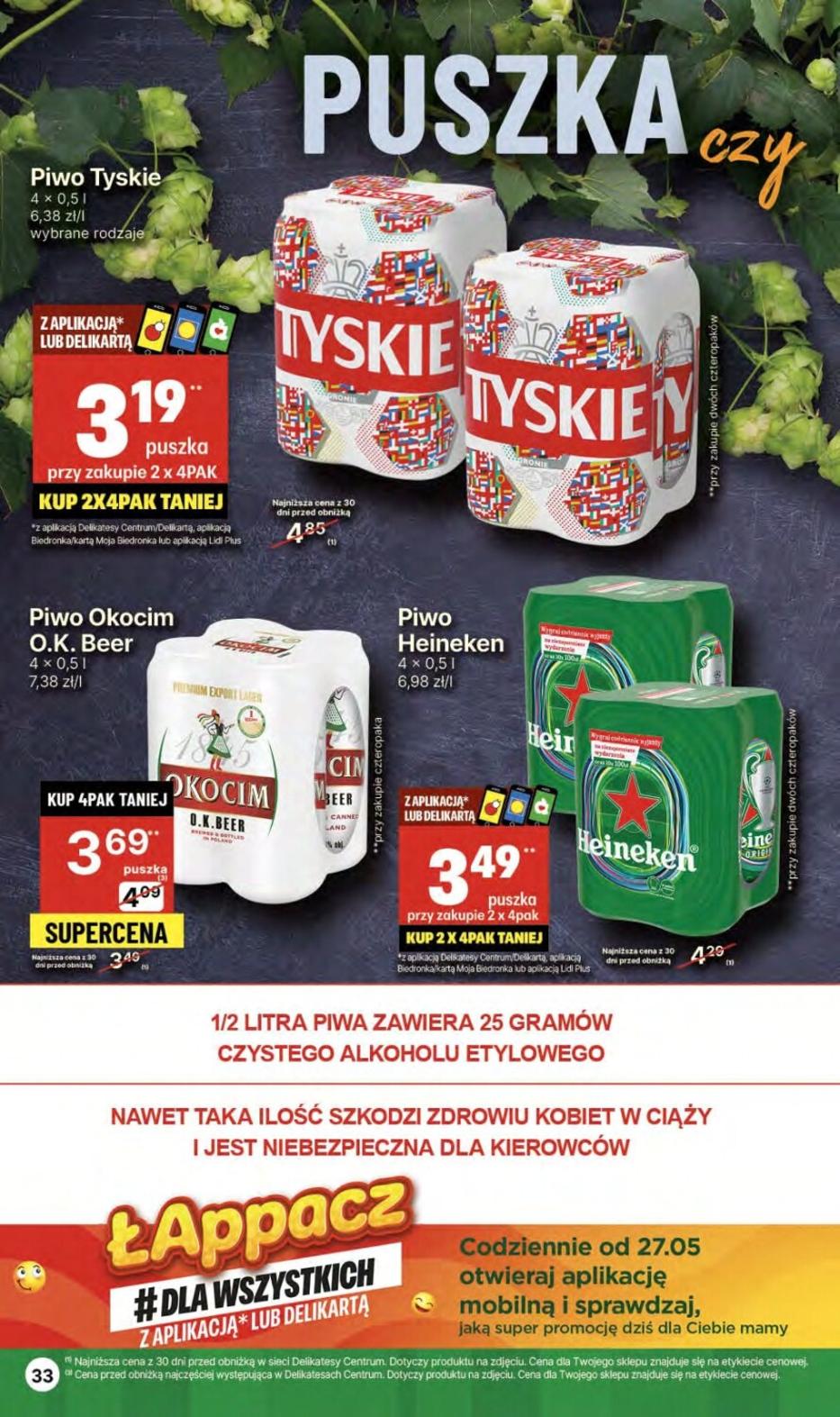 Gazetka promocyjna Delikatesy Centrum str. 33