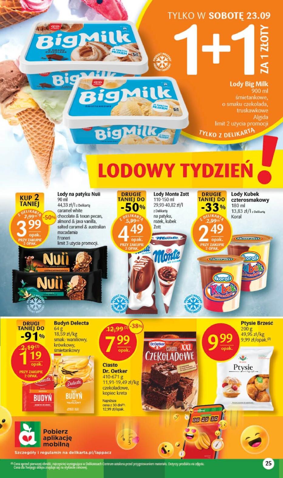 Gazetka promocyjna Delikatesy Centrum str. 25