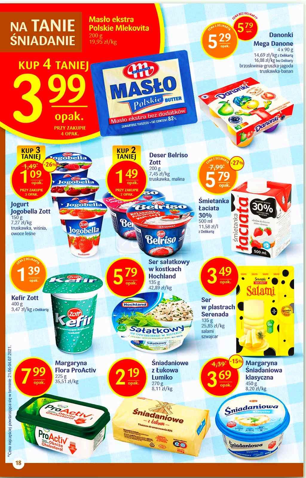 Gazetka promocyjna Delikatesy Centrum str. 18