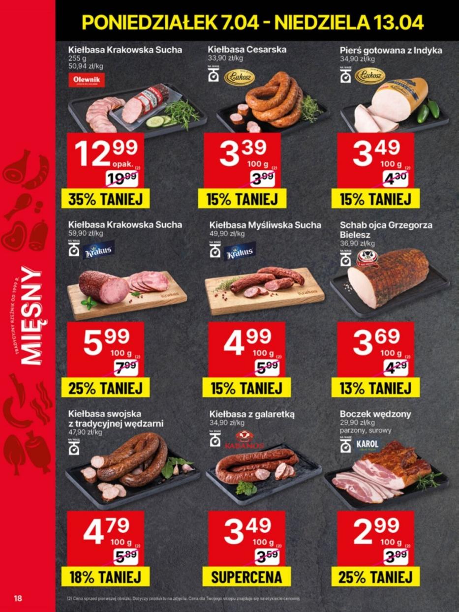 Gazetka promocyjna Delikatesy Centrum str. 18