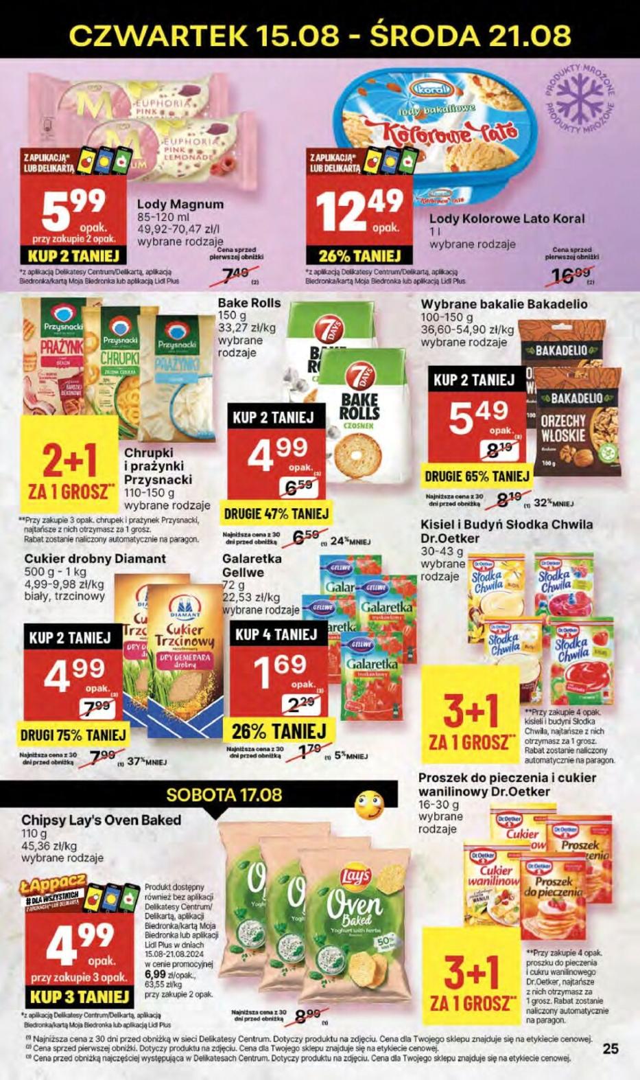 Gazetka promocyjna Delikatesy Centrum str. 25